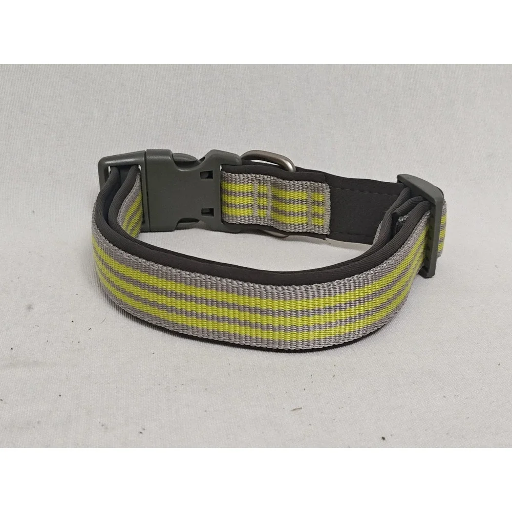 Boots & Barkley Green Gray Dog Cat Animal Collar 23